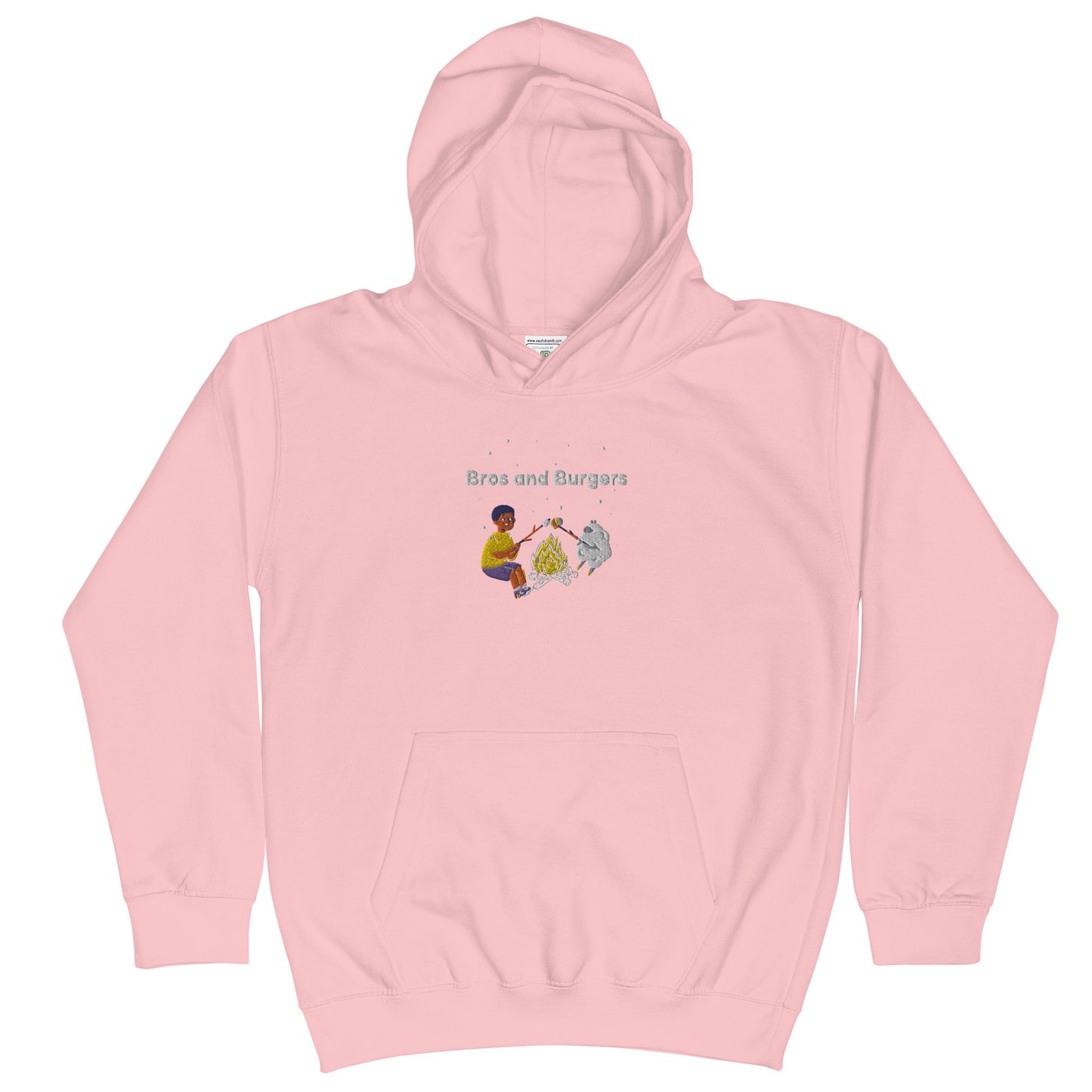 Bros and Burgers Kids Hoodie