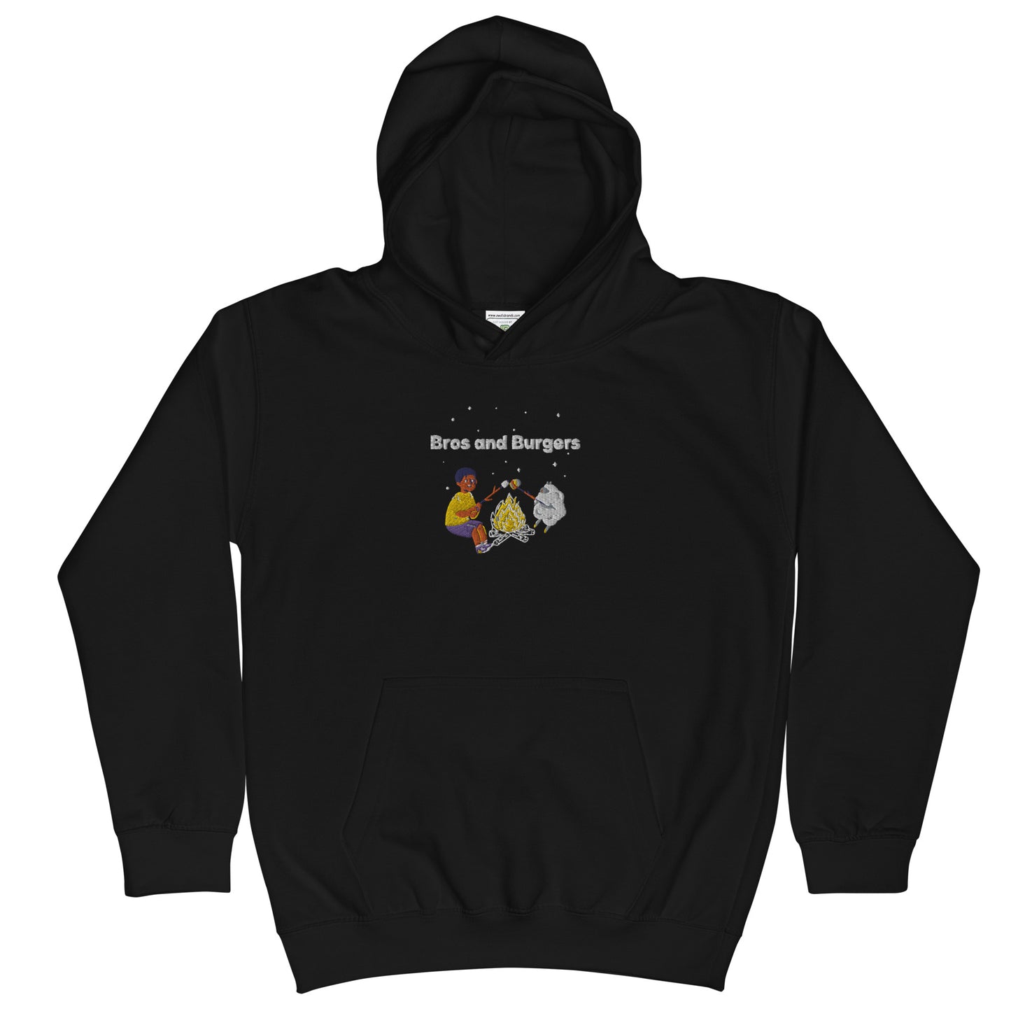 Bros and Burgers Kids Hoodie