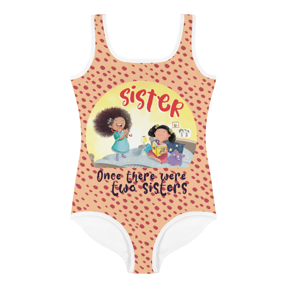 Little Sister Two Piece Swimsuit For Girls