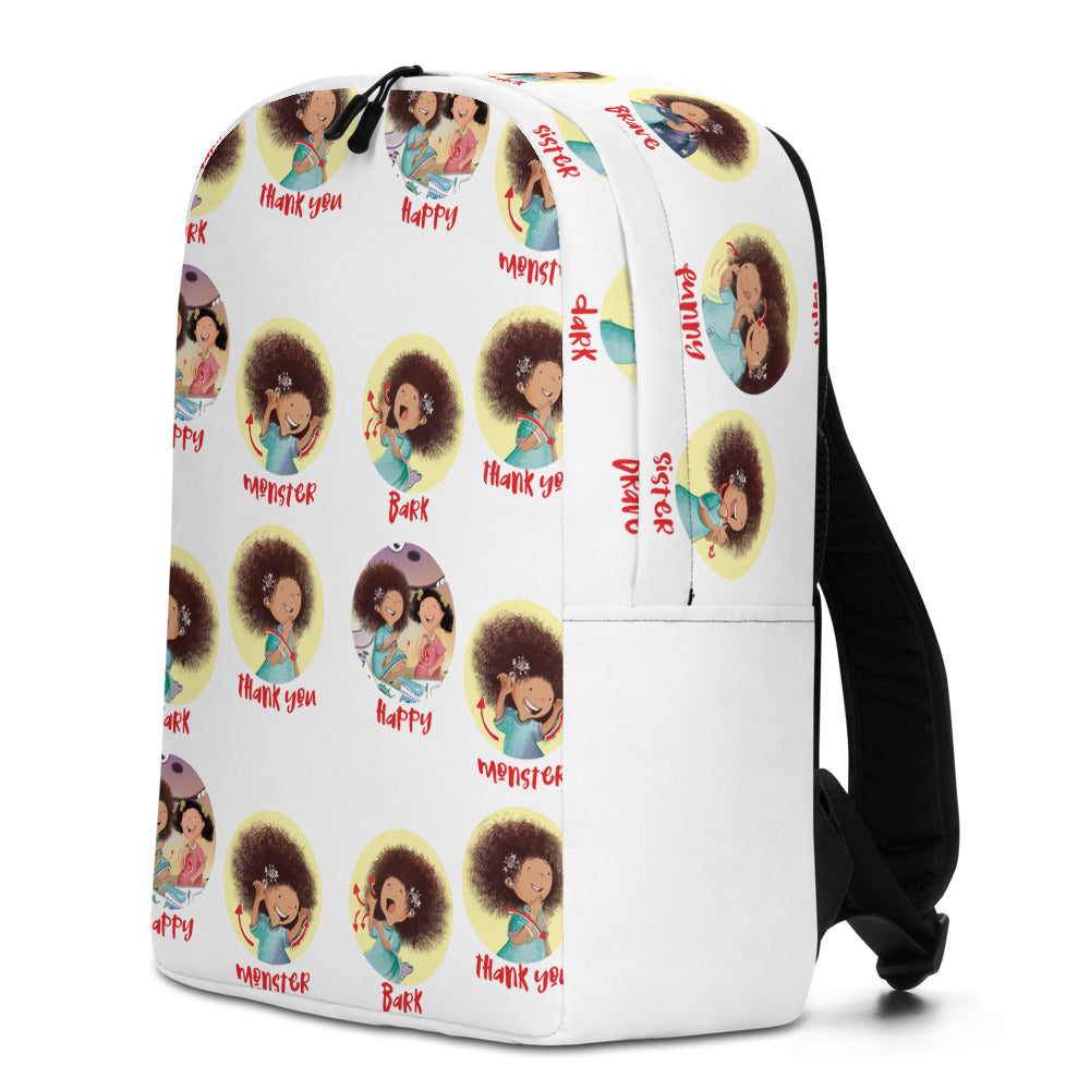 Nathaly the Brave Sign Minimalist Backpack