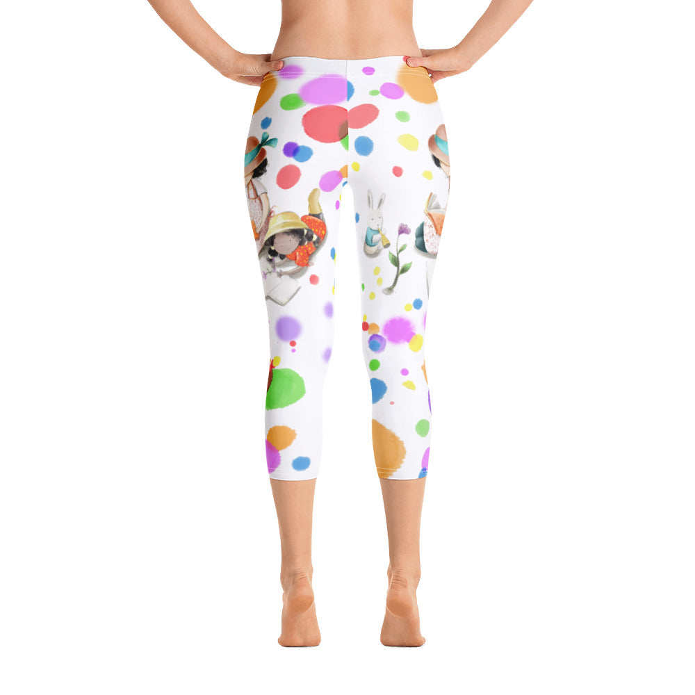 Women's Bubble Capri Leggings