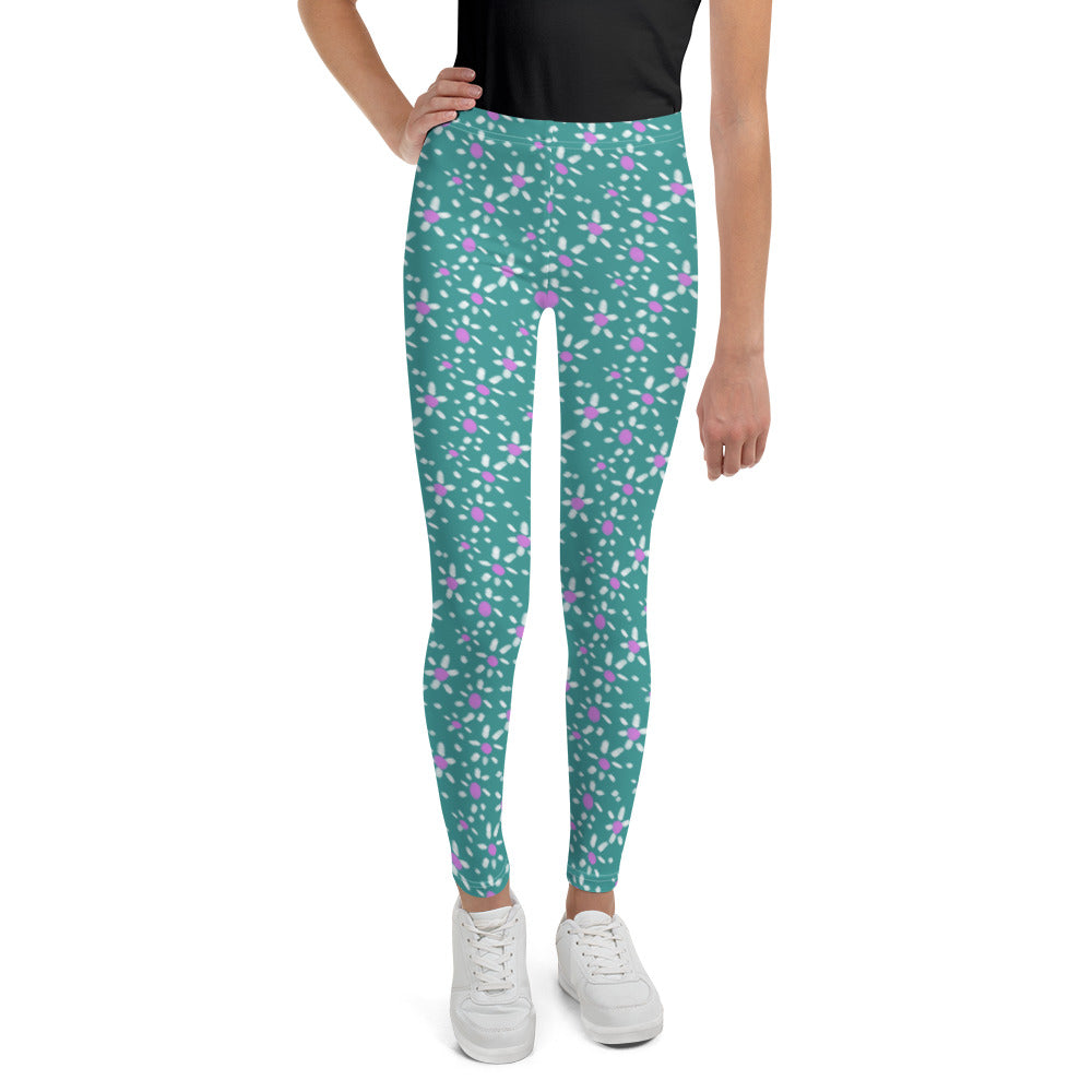 Flores Youth Leggings