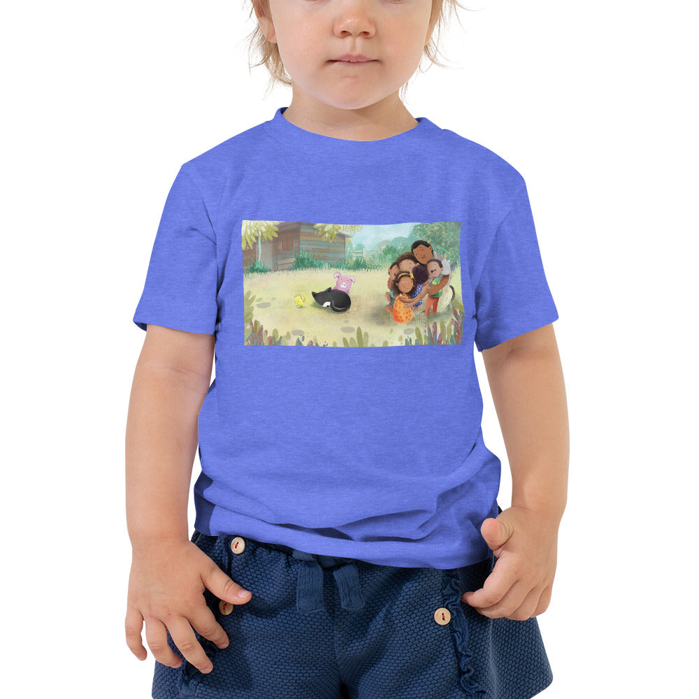 Pequeña María/ Little María Family Hug Toddler Short Sleeve Tee