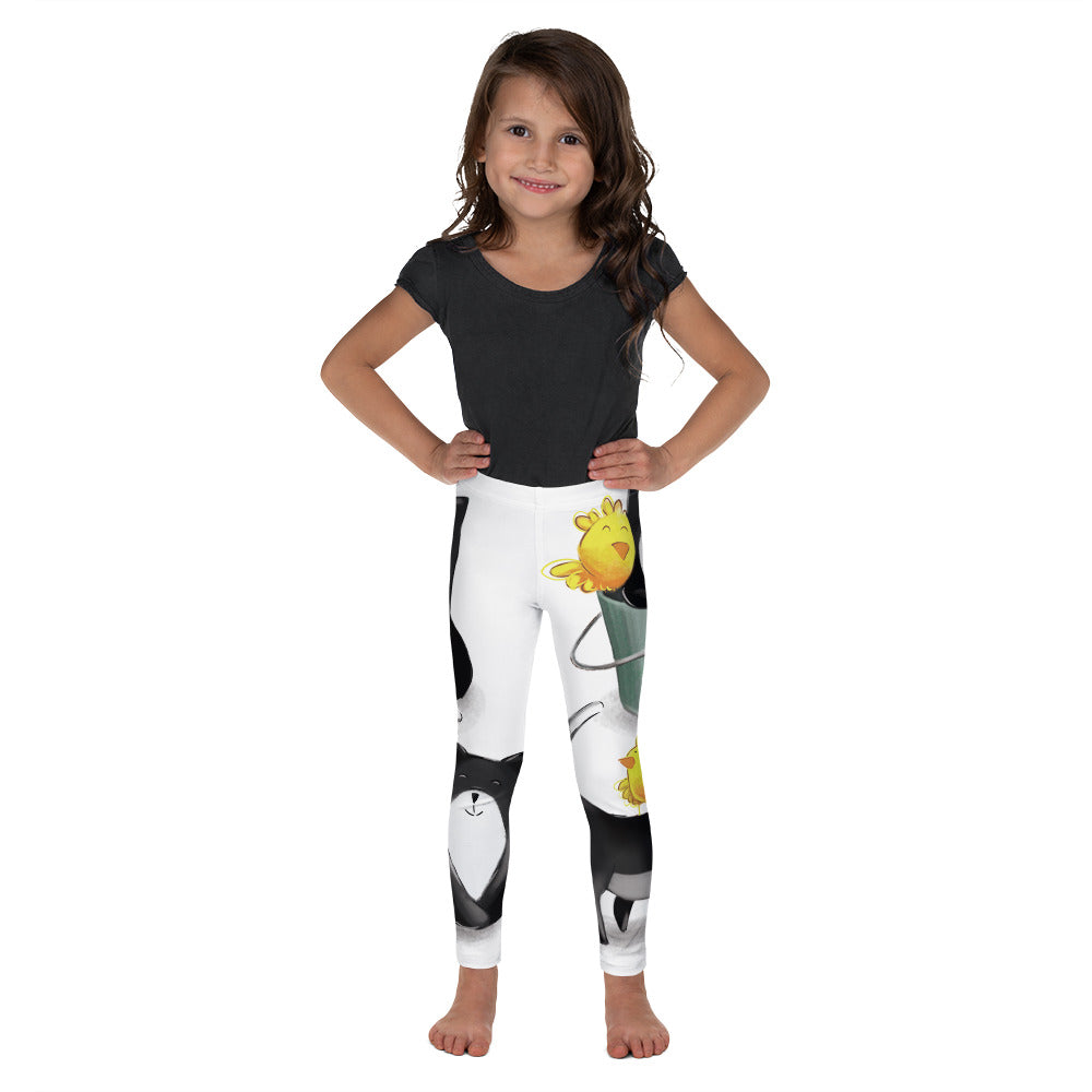 Kitty and Baby Chick-Toddler Leggings