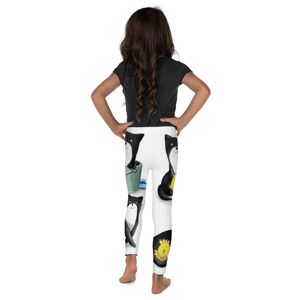 Kitty and Baby Chick-Toddler Leggings