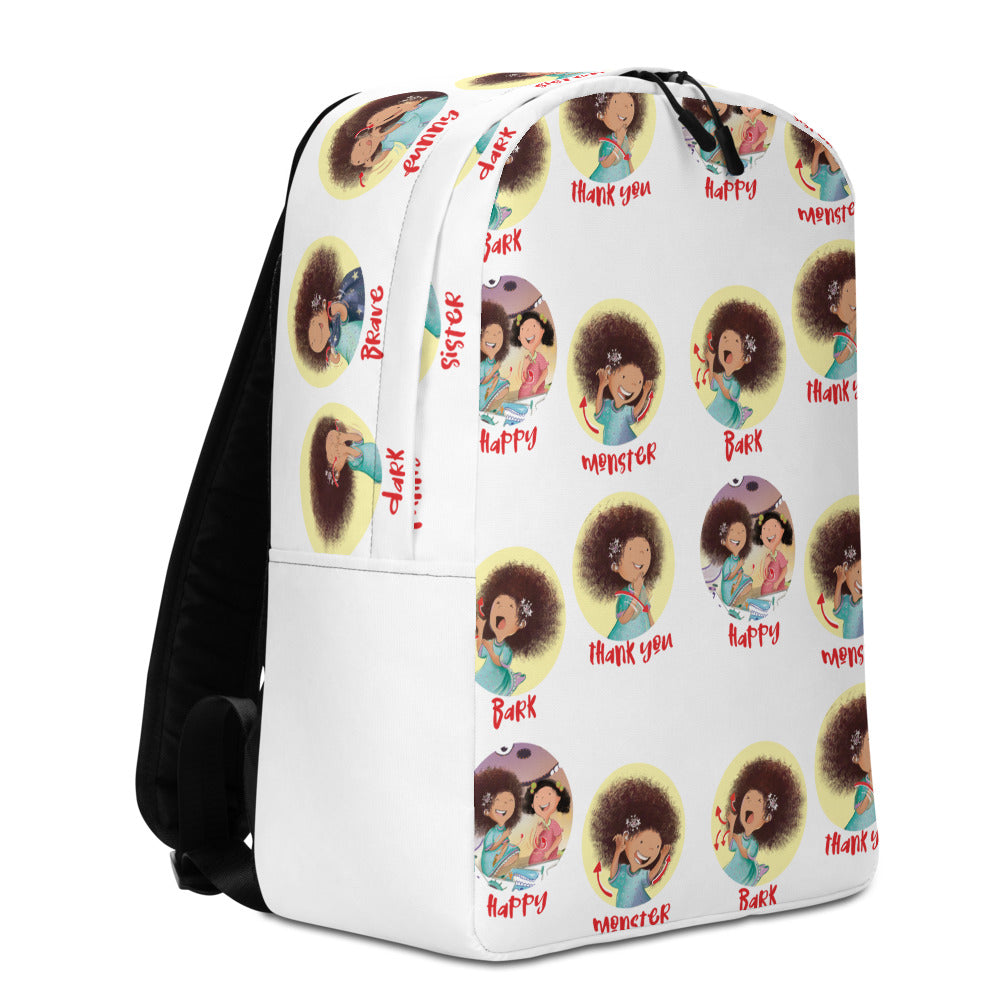 Nathaly the Brave Sign Minimalist Backpack