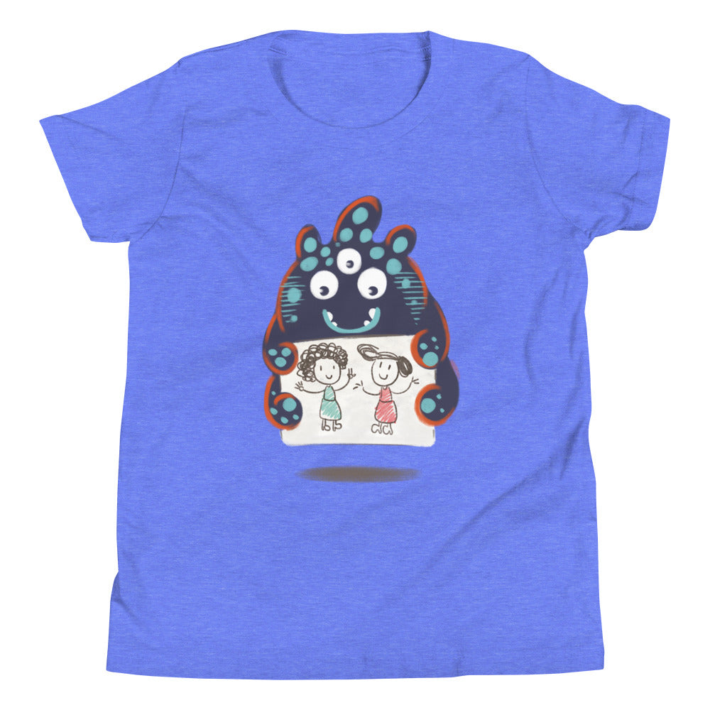 Bedtime Monster Youth Short Sleeve T-Shirt