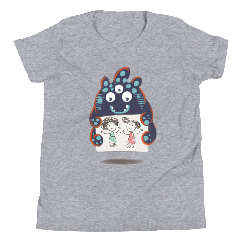 Bedtime Monster Youth Short Sleeve T-Shirt