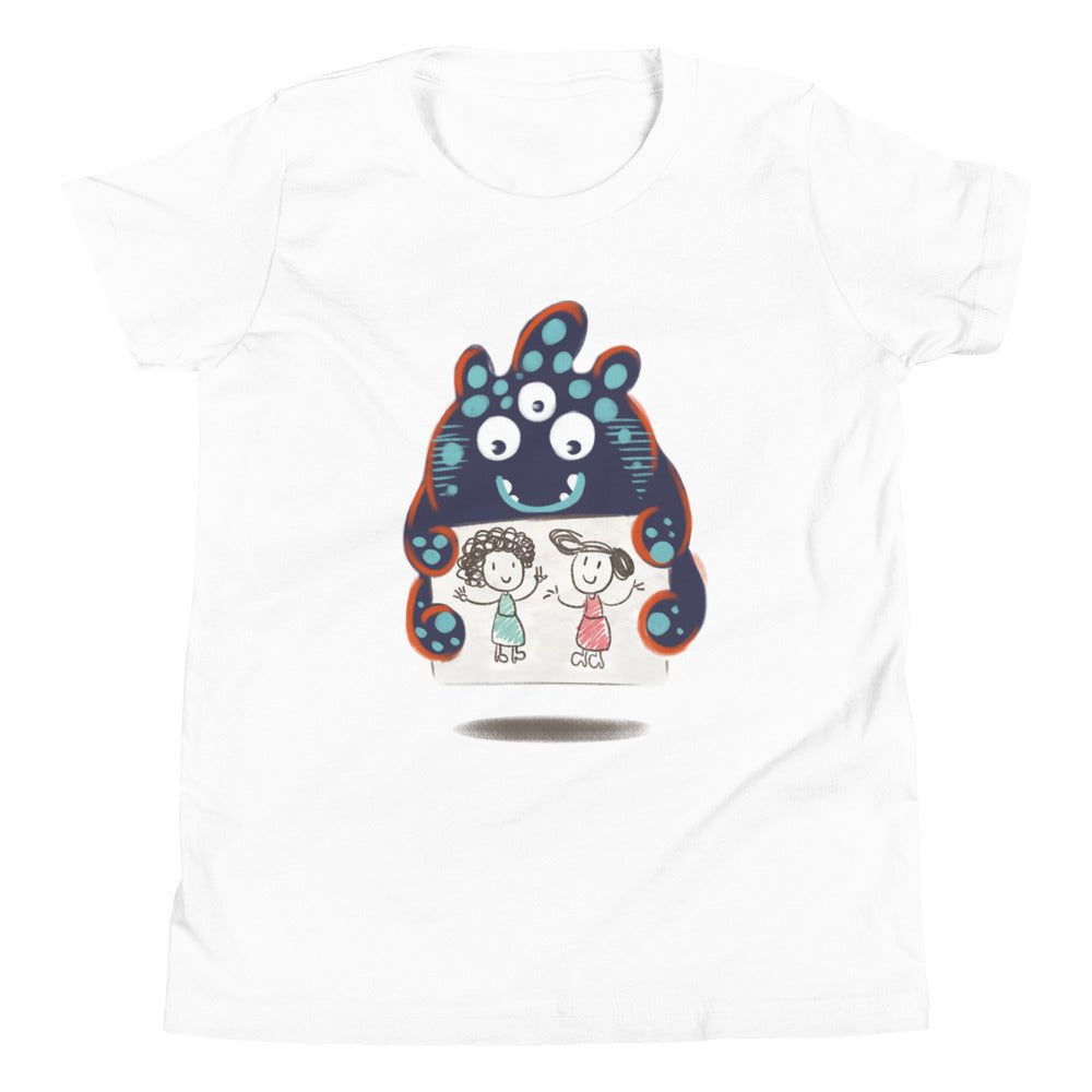 Bedtime Monster Youth Short Sleeve T-Shirt