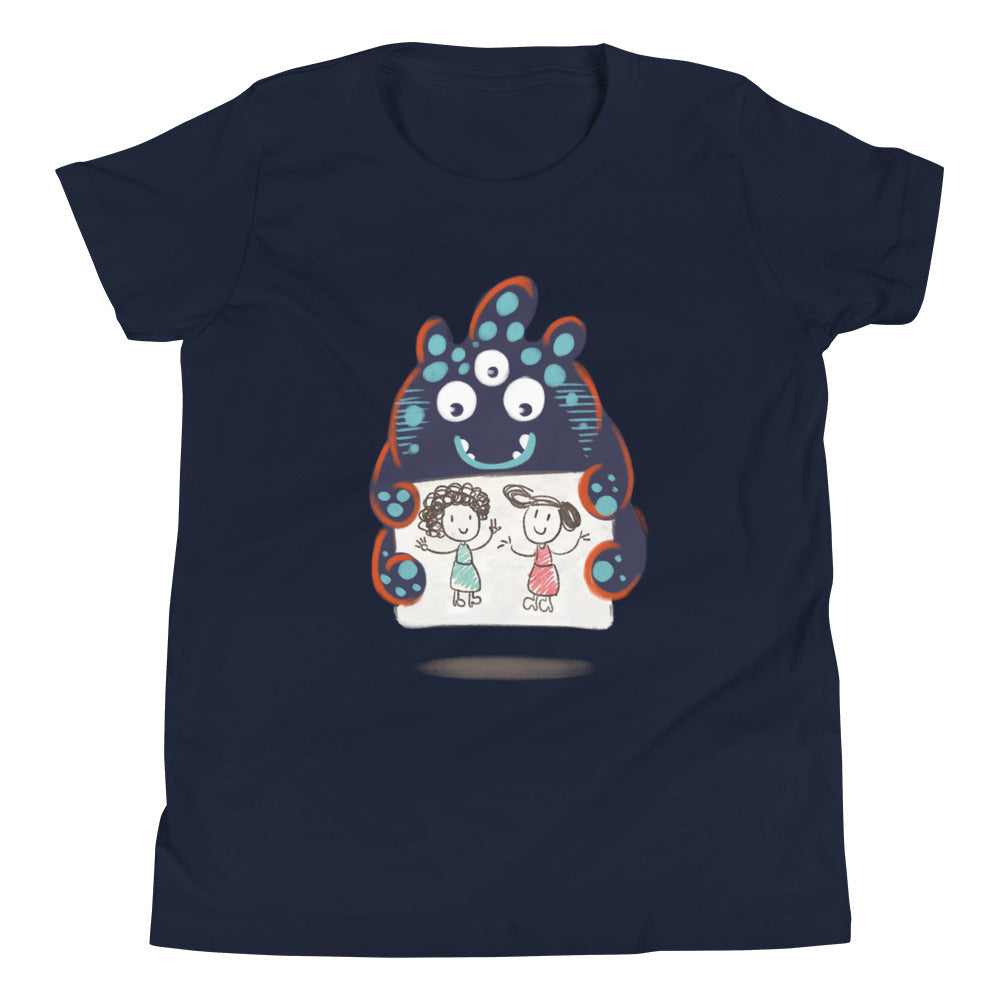 Bedtime Monster Youth Short Sleeve T-Shirt