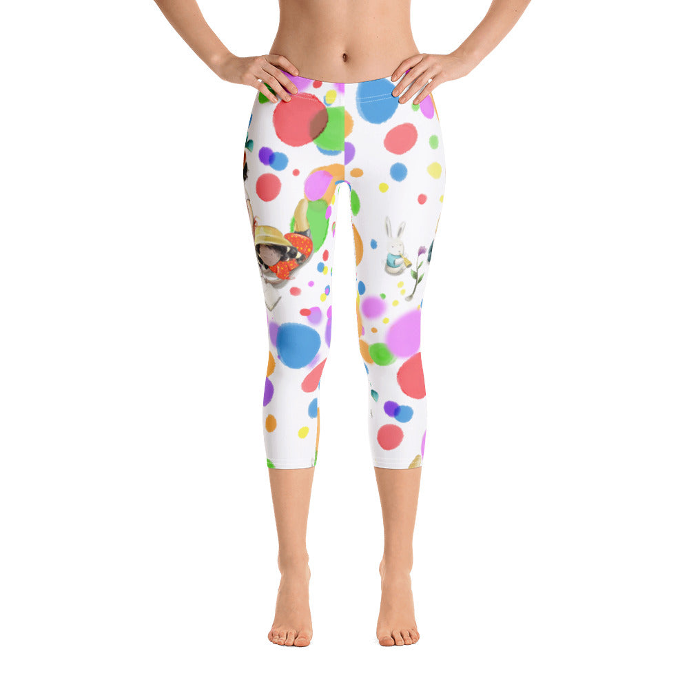 Women's Bubble Capri Leggings