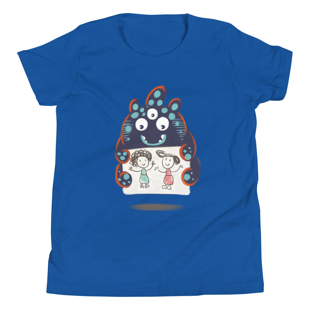 Bedtime Monster Youth Short Sleeve T-Shirt