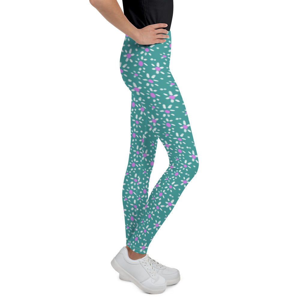 Flores Youth Leggings
