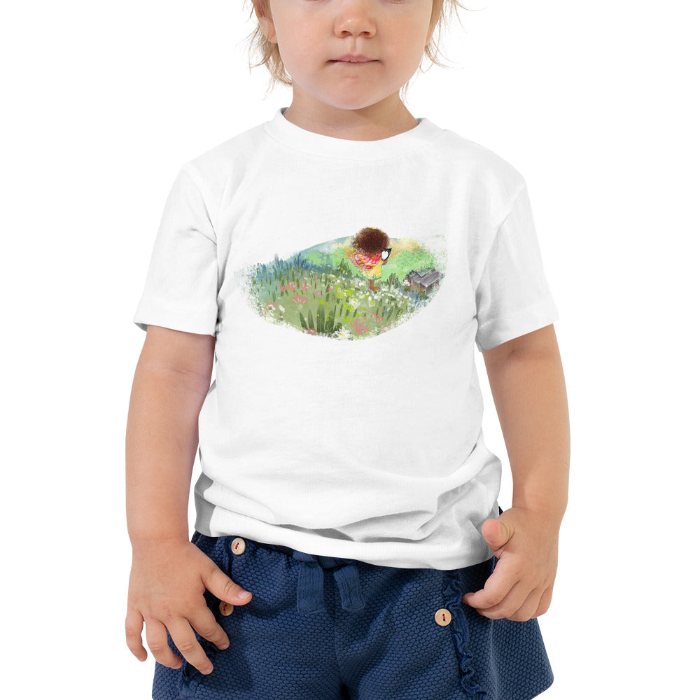 Scenic Little María Toddler Short Sleeve Tee