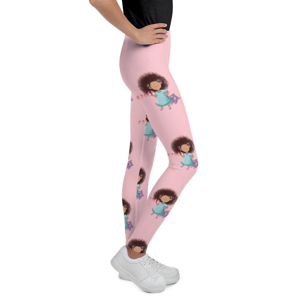 Nathaly the Brave Print Youth Leggings