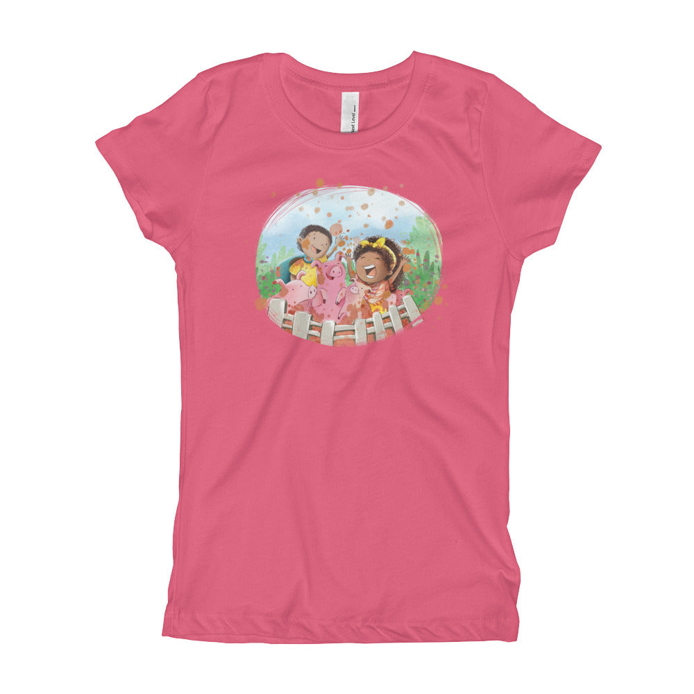 Playing with Piggy Princess Tee