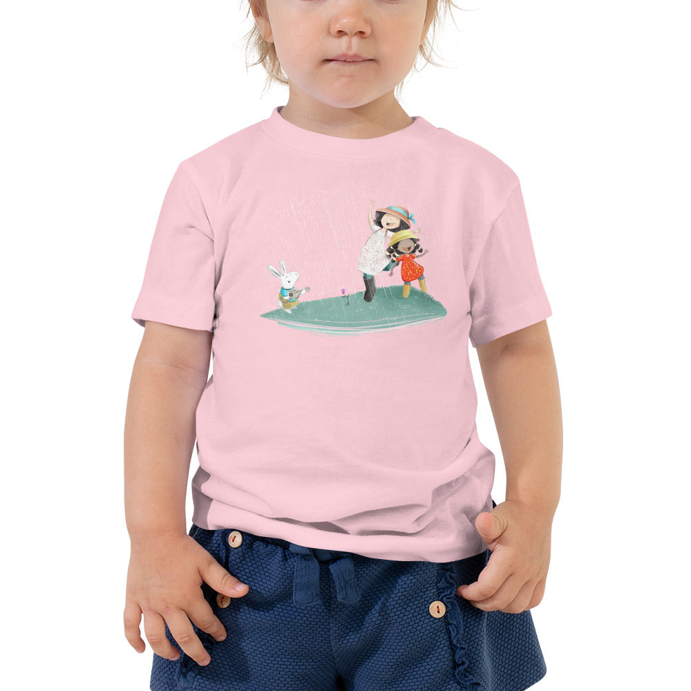 Dancing Around Toddler Short Sleeve Tee