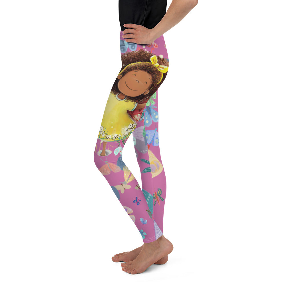 Butterfly Youth Leggings