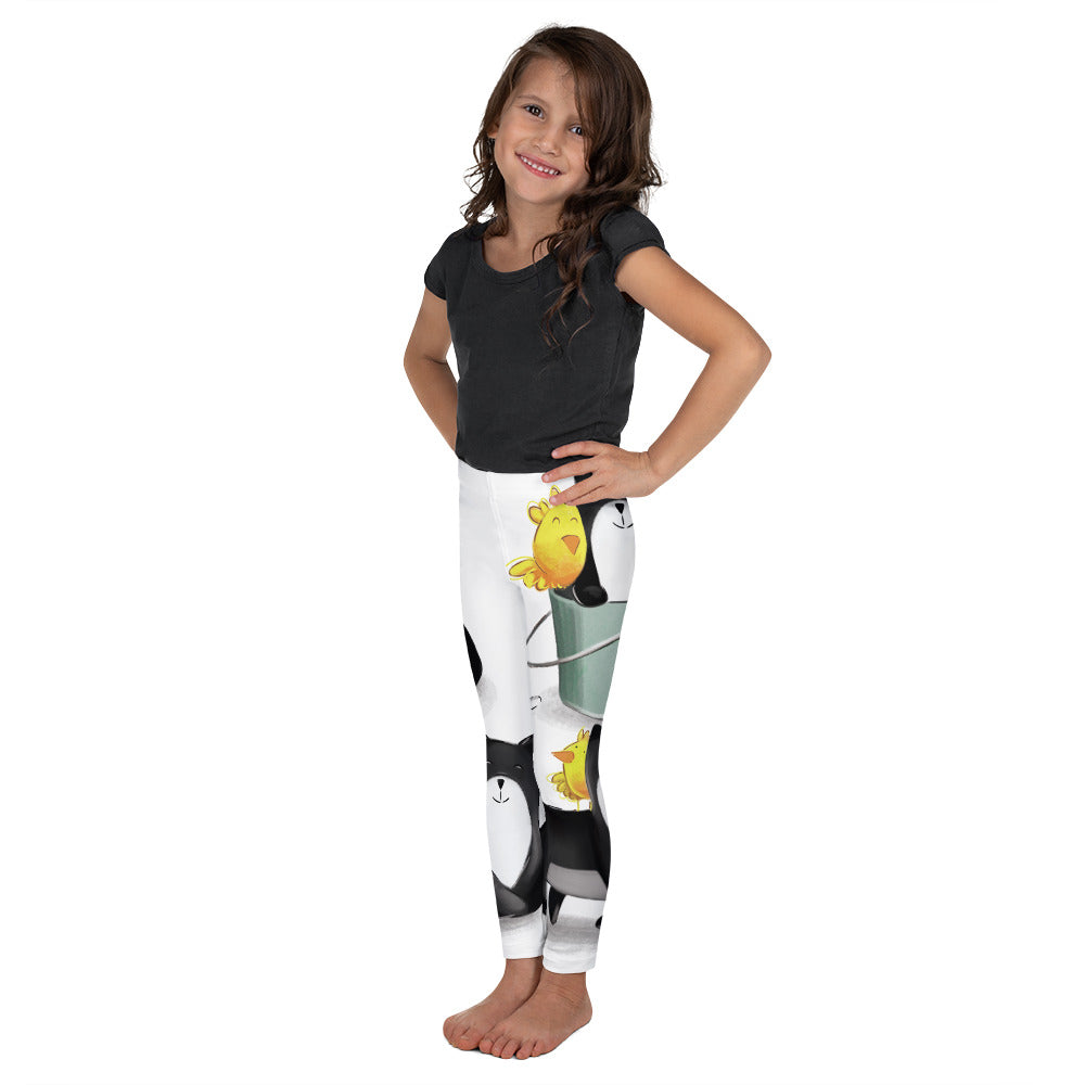 Kitty and Baby Chick-Toddler Leggings