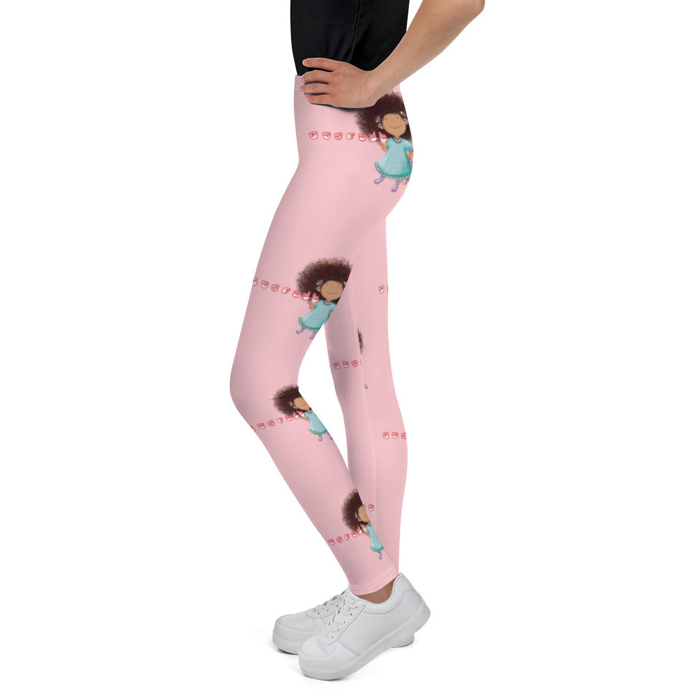 Nathaly the Brave Print Youth Leggings