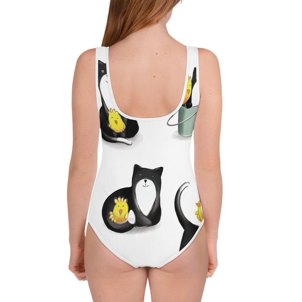 Le'ts Kitty Around Youth Swimsuit